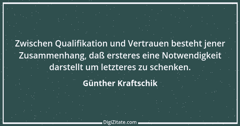 Zitat von Günther Kraftschik 4