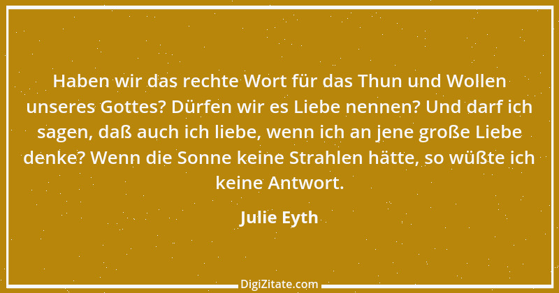 Zitat von Julie Eyth 48