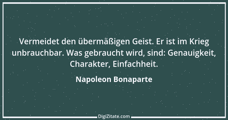 Zitat von Napoleon Bonaparte 80