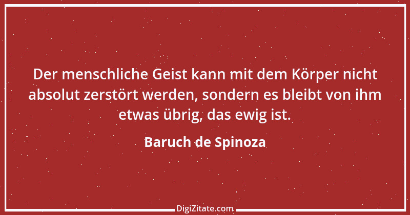 Zitat von Baruch de Spinoza 135