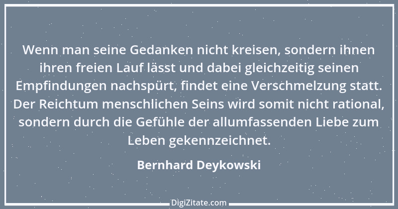 Zitat von Bernhard Deykowski 11