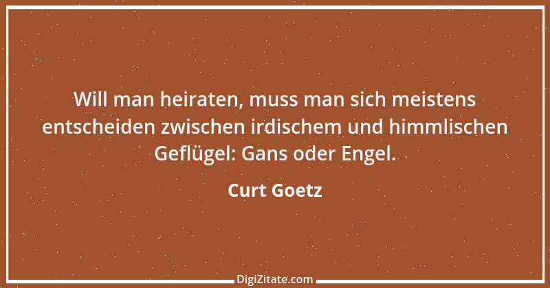 Zitat von Curt Goetz 98