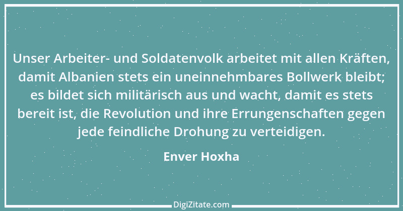 Zitat von Enver Hoxha 3