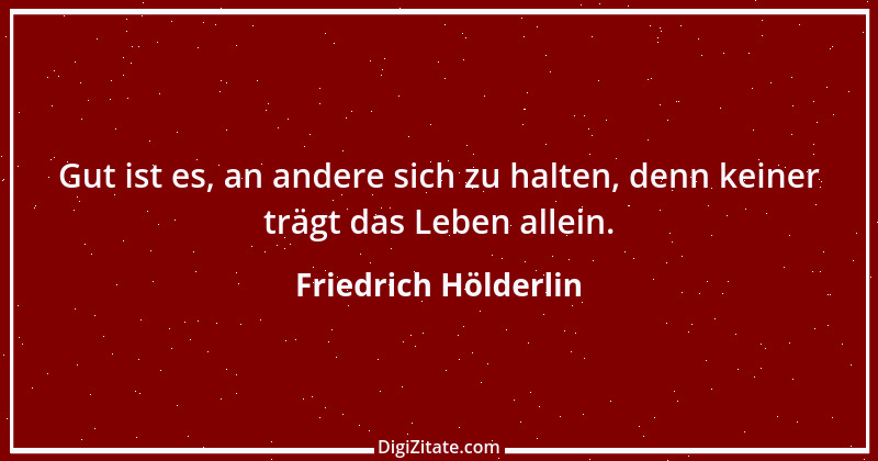 Zitat von Friedrich Hölderlin 276