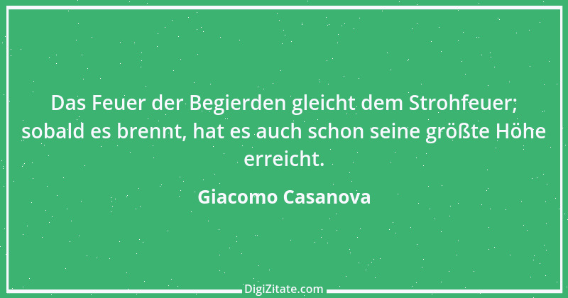 Zitat von Giacomo Casanova 30