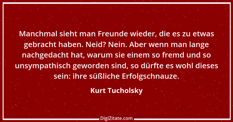 Zitat von Kurt Tucholsky 307