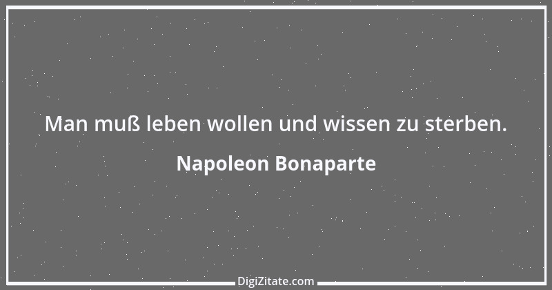 Zitat von Napoleon Bonaparte 116