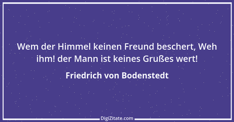 Zitat von Friedrich von Bodenstedt 84