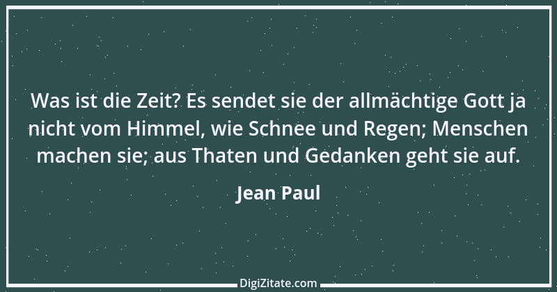 Zitat von Jean Paul 1271