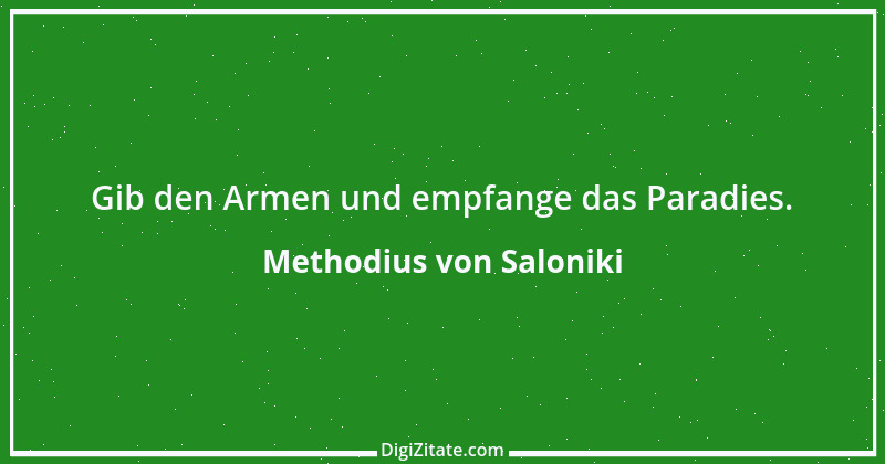 Zitat von Methodius von Saloniki 1