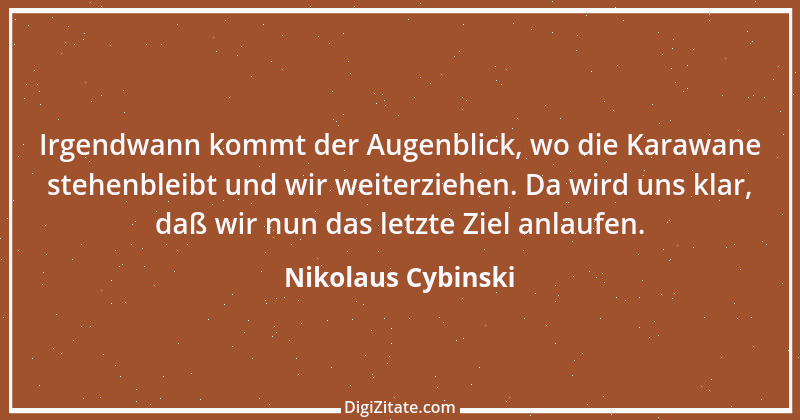 Zitat von Nikolaus Cybinski 33