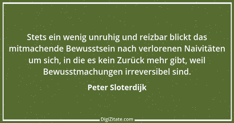 Zitat von Peter Sloterdijk 48