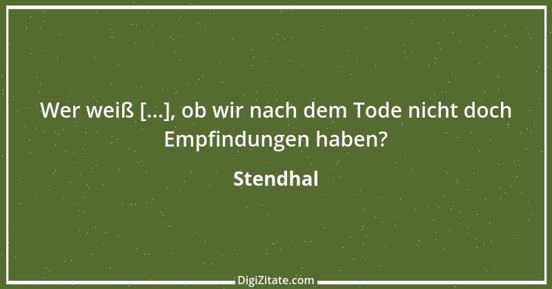 Zitat von Stendhal 96