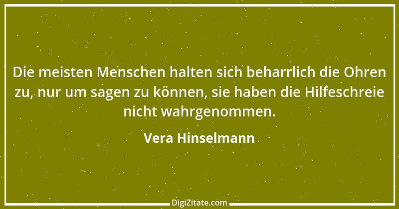 Zitat von Vera Hinselmann 18