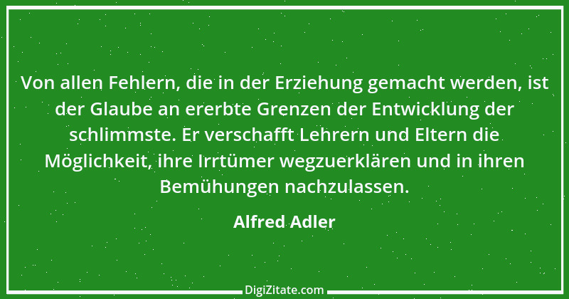 Zitat von Alfred Adler 21