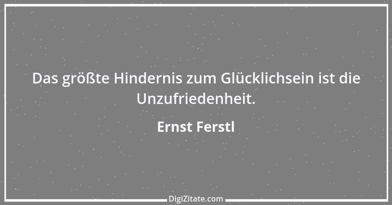 Zitat von Ernst Ferstl 568