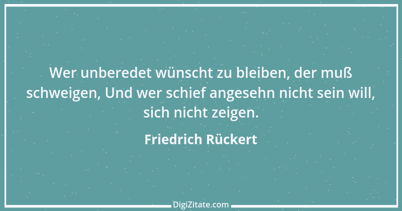 Zitat von Friedrich Rückert 96