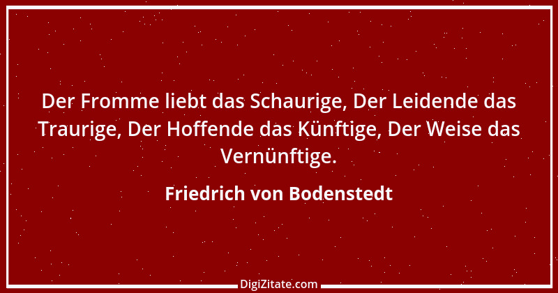 Zitat von Friedrich von Bodenstedt 85