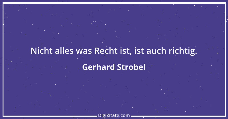 Zitat von Gerhard Strobel 18