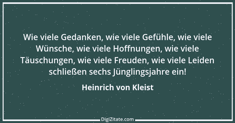 Zitat von Heinrich von Kleist 26