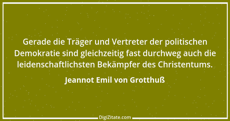 Zitat von Jeannot Emil von Grotthuß 3