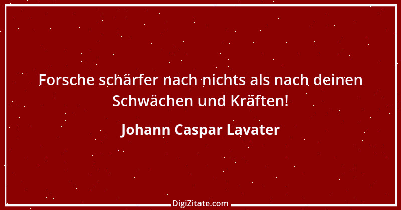 Zitat von Johann Caspar Lavater 97