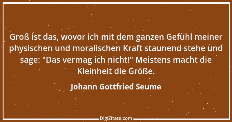 Zitat von Johann Gottfried Seume 60