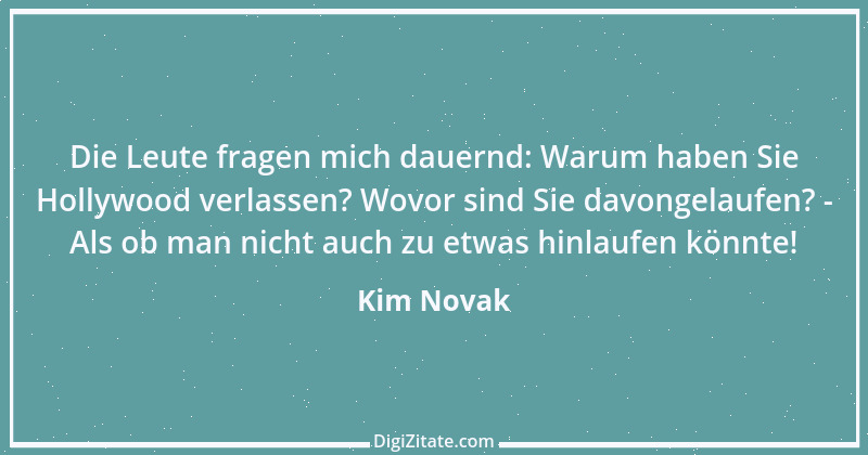 Zitat von Kim Novak 2