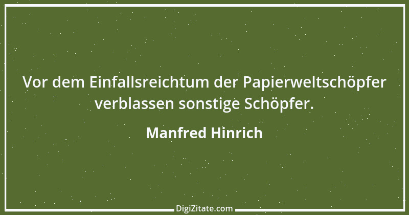 Zitat von Manfred Hinrich 1301