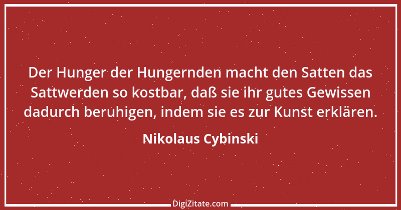 Zitat von Nikolaus Cybinski 34