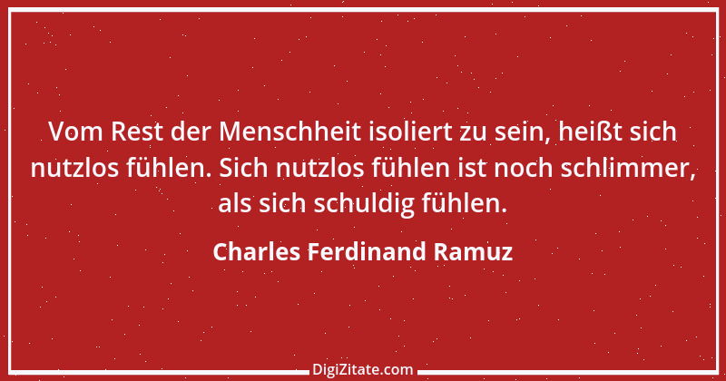 Zitat von Charles Ferdinand Ramuz 12