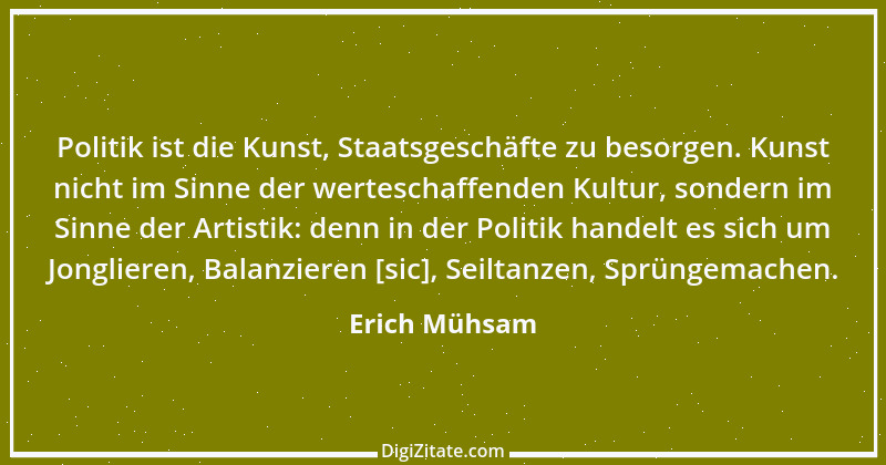 Zitat von Erich Mühsam 4