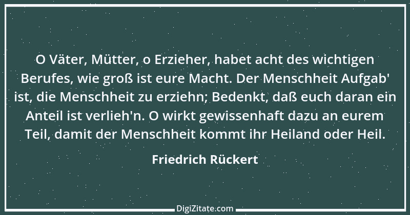 Zitat von Friedrich Rückert 97