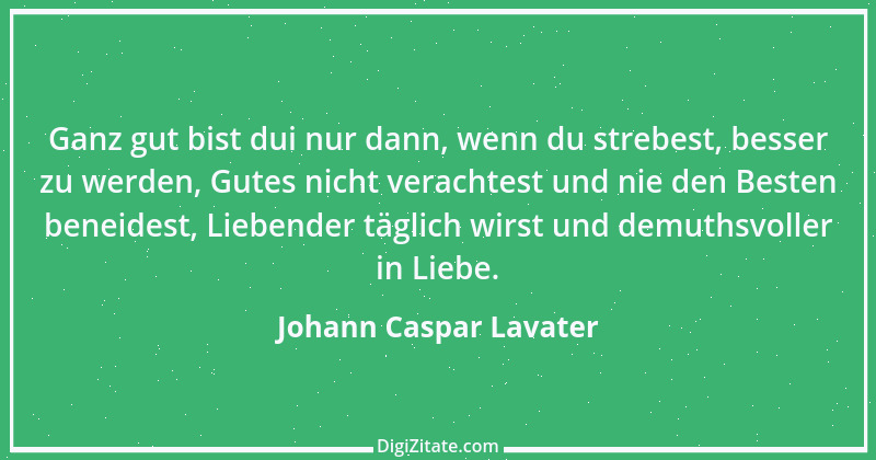 Zitat von Johann Caspar Lavater 98