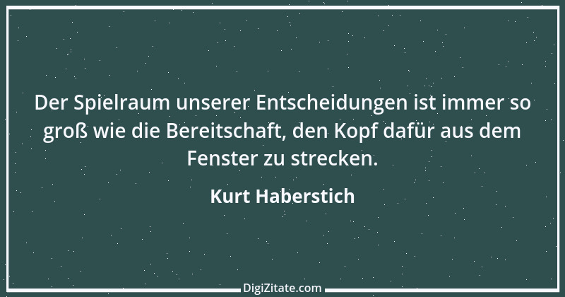 Zitat von Kurt Haberstich 331