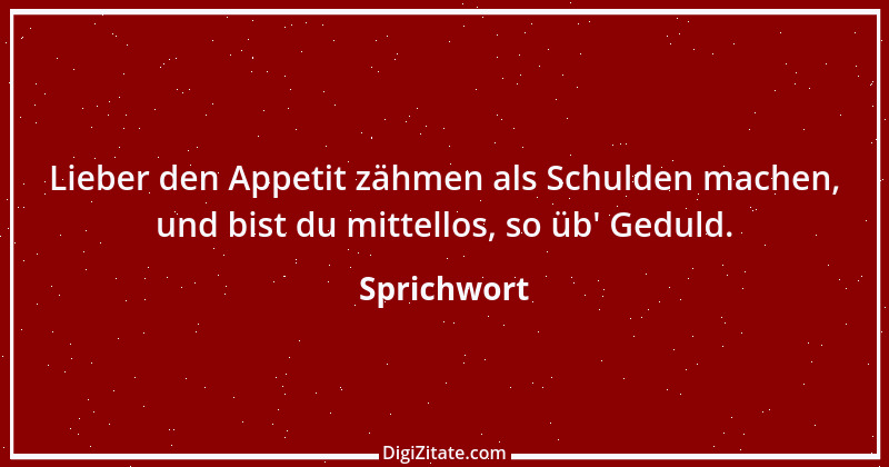 Zitat von Sprichwort 3120