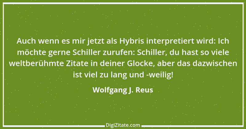 Zitat von Wolfgang J. Reus 968