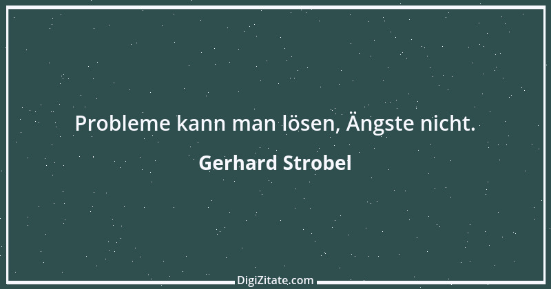 Zitat von Gerhard Strobel 20