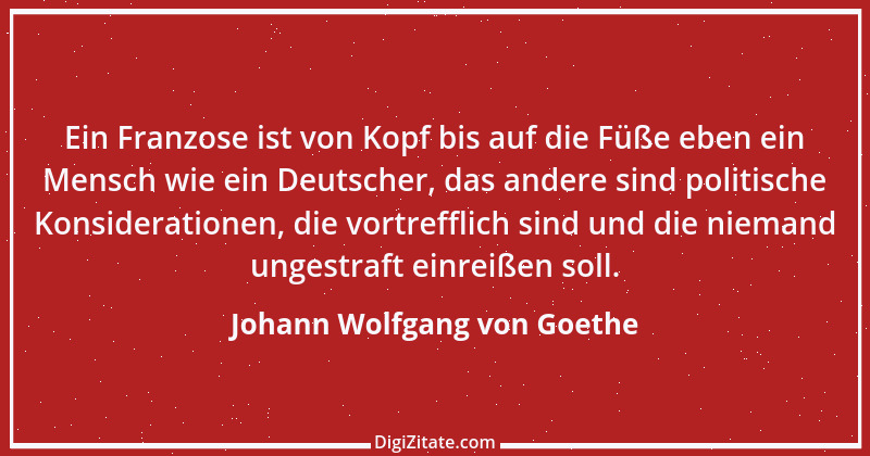 Zitat von Johann Wolfgang von Goethe 1129