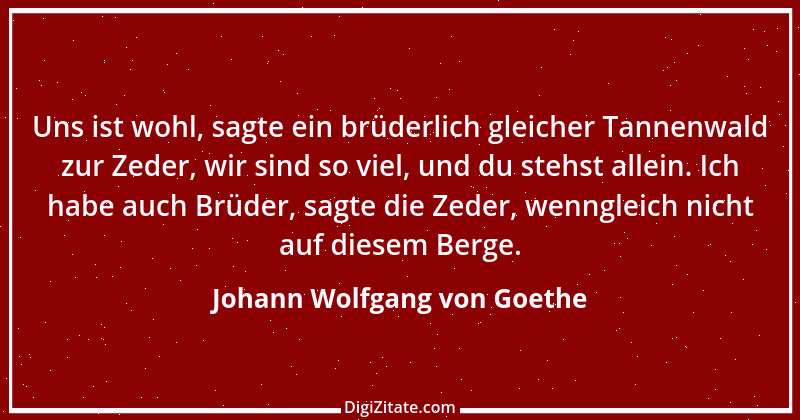 Zitat von Johann Wolfgang von Goethe 3129