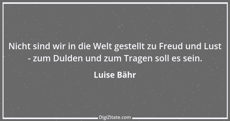 Zitat von Luise Bähr 43