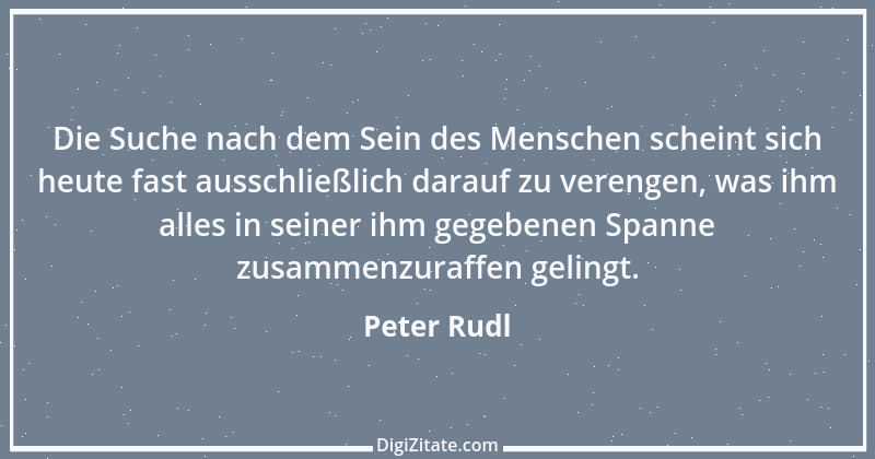 Zitat von Peter Rudl 403