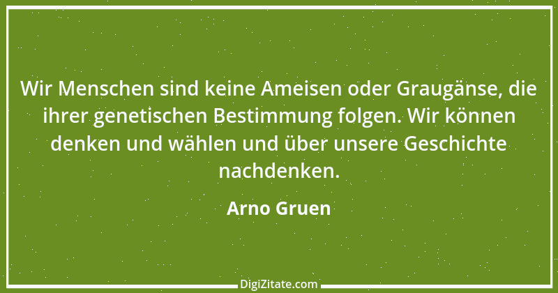 Zitat von Arno Gruen 1