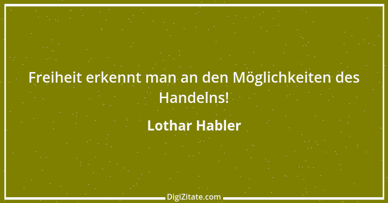 Zitat von Lothar Habler 2