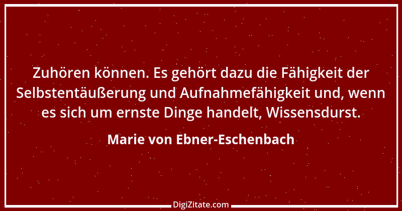 Zitat von Marie von Ebner-Eschenbach 98