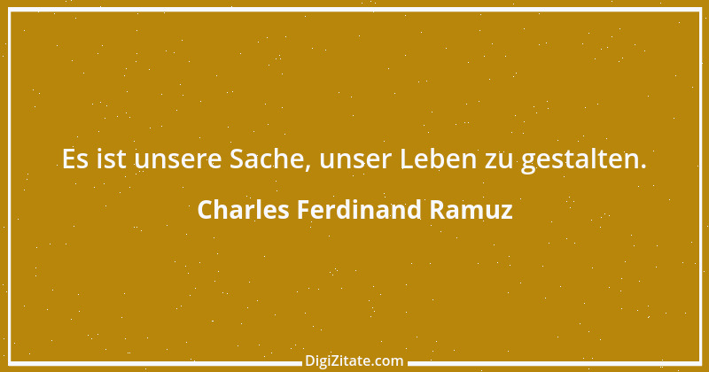 Zitat von Charles Ferdinand Ramuz 15