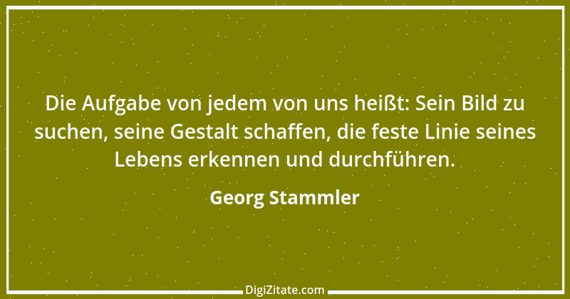 Zitat von Georg Stammler 15