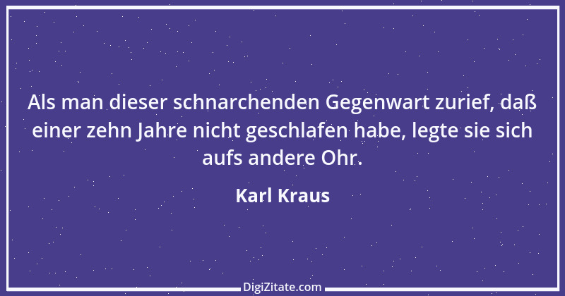 Zitat von Karl Kraus 890