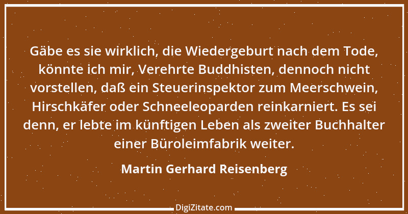 Zitat von Martin Gerhard Reisenberg 446