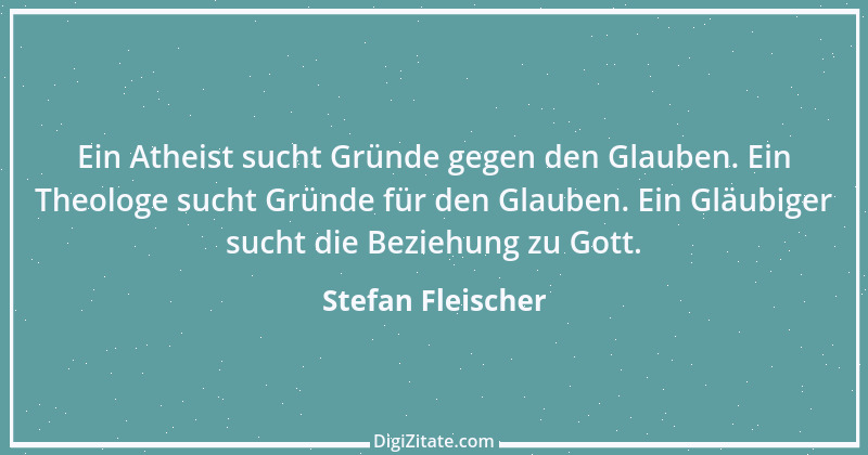 Zitat von Stefan Fleischer 85